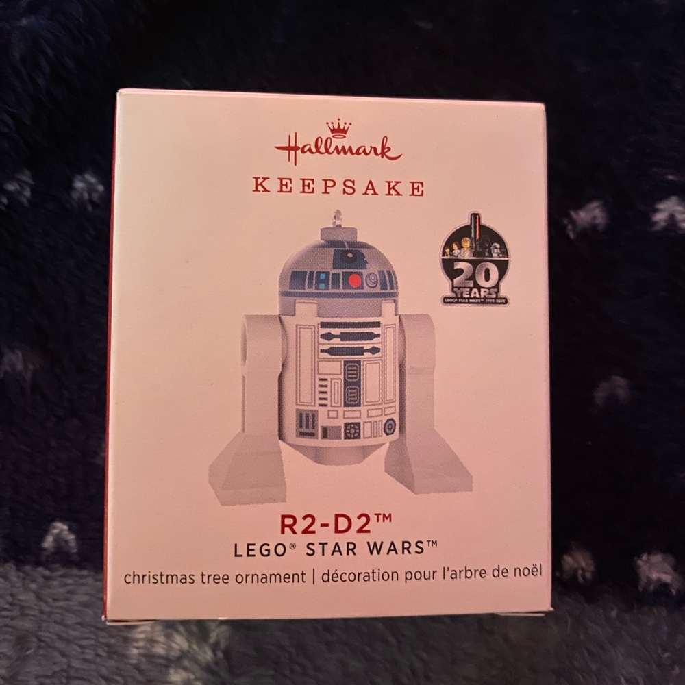 2019 Hallmark Keepsake R2-D2 LEGO Star Wars Ornament - brand new
